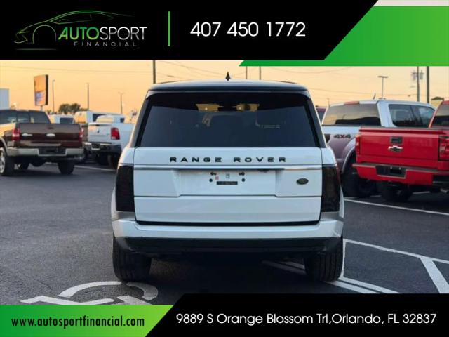 2017 Land Rover Range Rover 3.0L V6 Supercharged