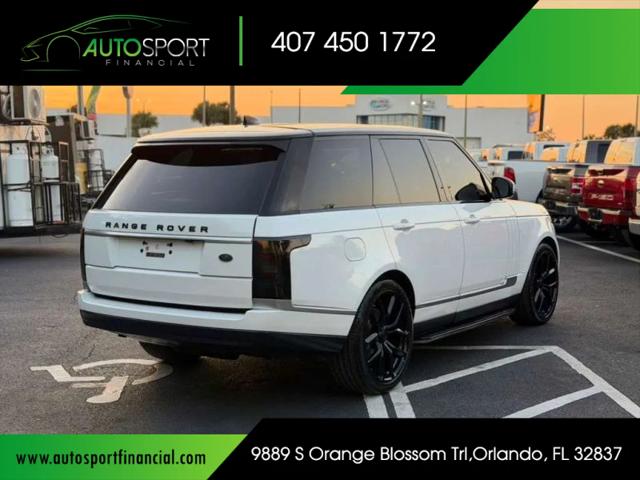 2017 Land Rover Range Rover 3.0L V6 Supercharged