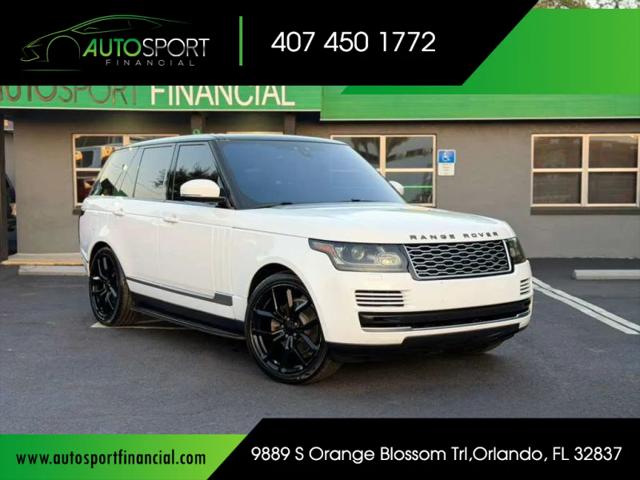 2017 Land Rover Range Rover 3.0L V6 Supercharged
