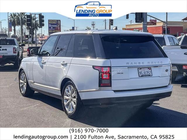 2017 Land Rover Range Rover 3.0L V6 Turbocharged Diesel HSE Td6 for sale in Sacramento, CA