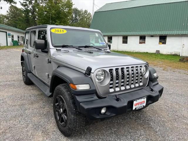 2018 Jeep Wrangler Unlimited Sport S 4x4 for sale in Attica, NY