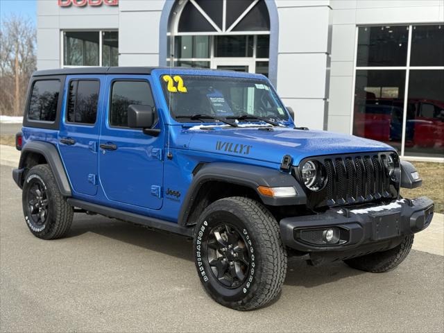 2022 Jeep Wrangler Unlimited Willys 4x4