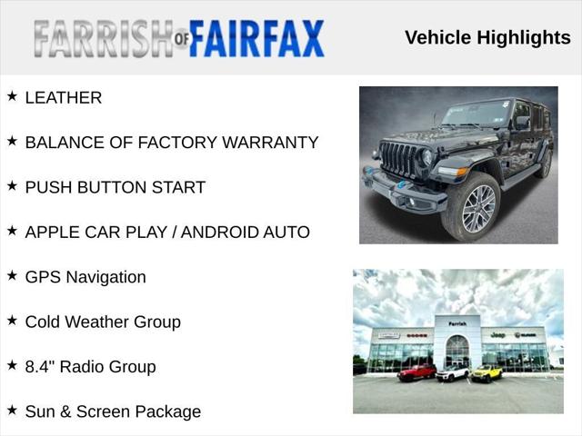 2023 Jeep Wrangler 4xe High Altitude 4x4