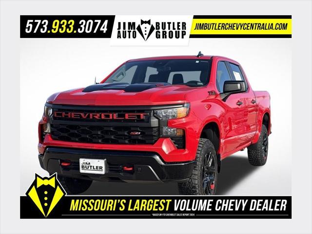 2025 Chevrolet Silverado 1500 4WD Crew Cab Short Bed Custom Trail Boss
