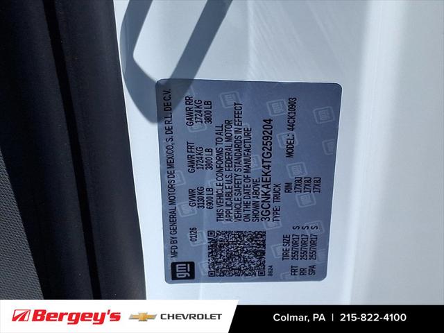 2026 Chevrolet Silverado 1500 4WD Regular Cab Long Bed WT