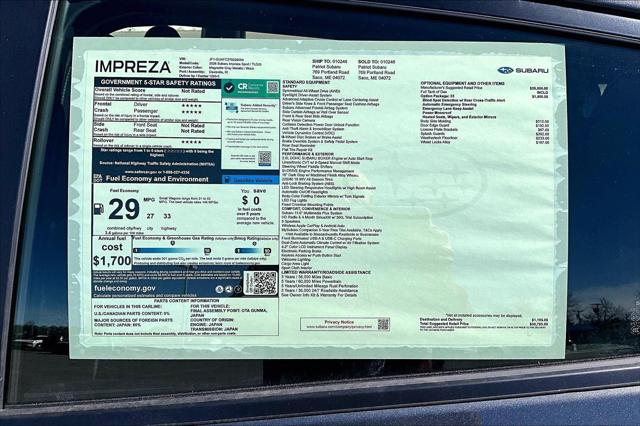 2026 Subaru Impreza Sport