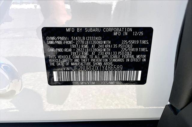 2026 Subaru Outback Limited XT