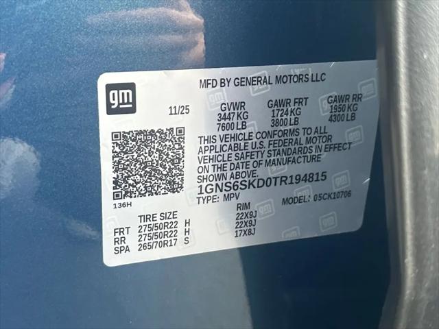 2026 Chevrolet Tahoe 4WD Premier