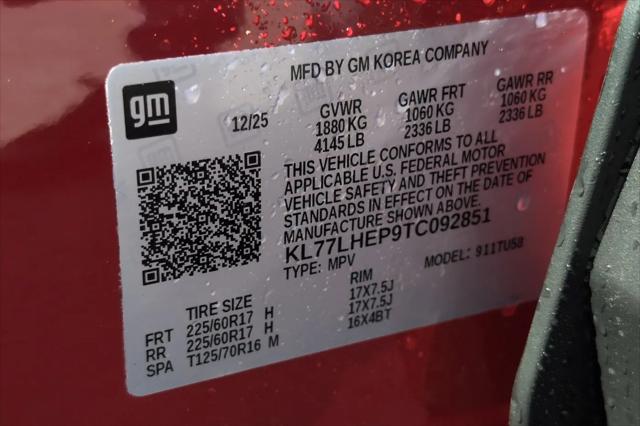 2026 Chevrolet Trax FWD LT