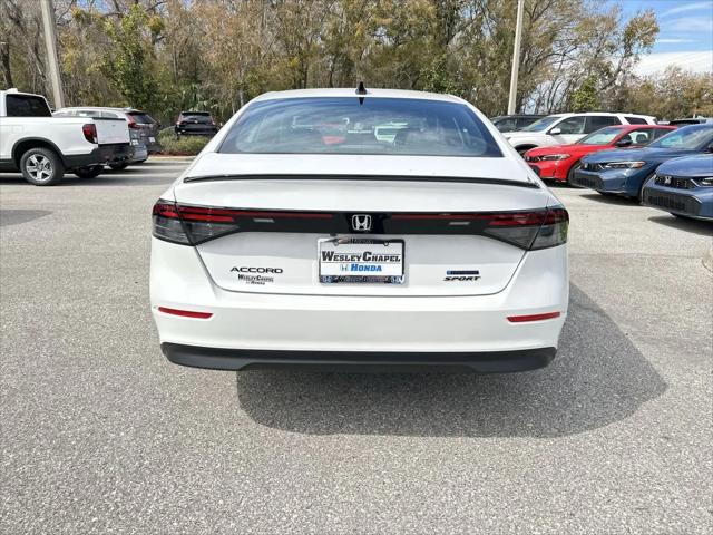 2026 Honda Accord Sedan Sport