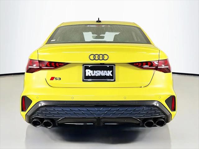 2026 Audi S3 TFSI quattro S tronic