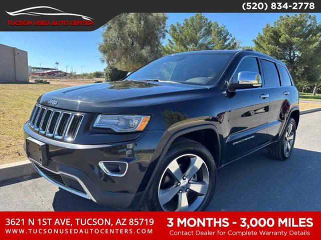 2016 Jeep Grand Cherokee Limited for sale in Tucson, AZ