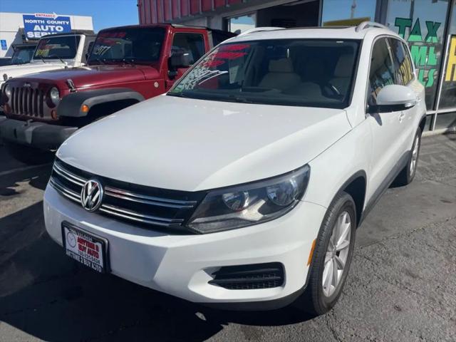 2017 Volkswagen Tiguan 2.0T Wolfsburg Edition for sale in Oceanside, CA