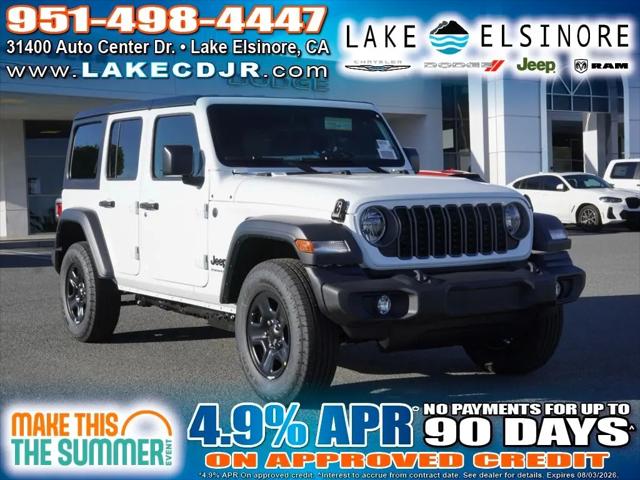 2026 Jeep Wrangler 4-Door Sport 4x4 for sale in Lake Elsinore, CA