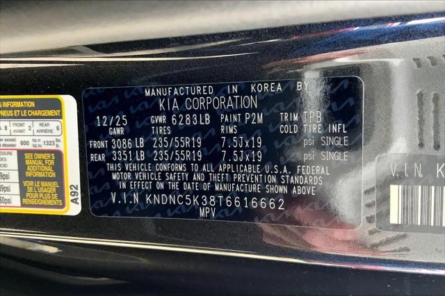 2026 Kia Carnival MPV EX