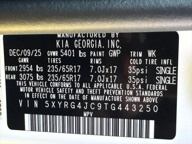 2026 Kia Sorento LX
