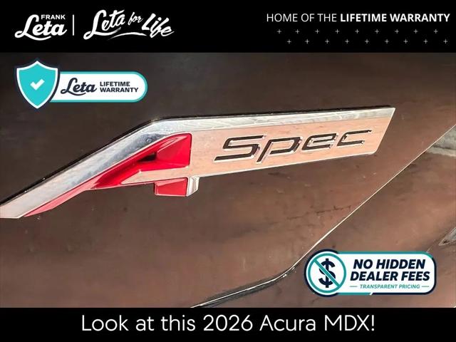 2026 Acura MDX A-SPEC