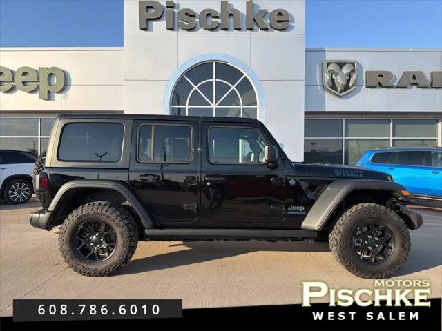 2025 Jeep Wrangler 4xe Willys 4xe for sale in West Salem, WI