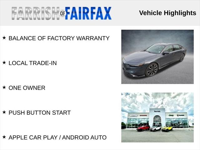 2023 Honda Accord Hybrid Touring