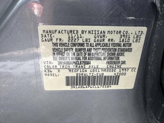 2012 Nissan Sentra 2.0 S