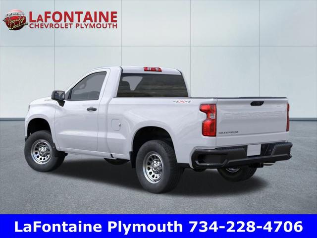 2026 Chevrolet Silverado 1500 4WD Regular Cab Standard Bed WT
