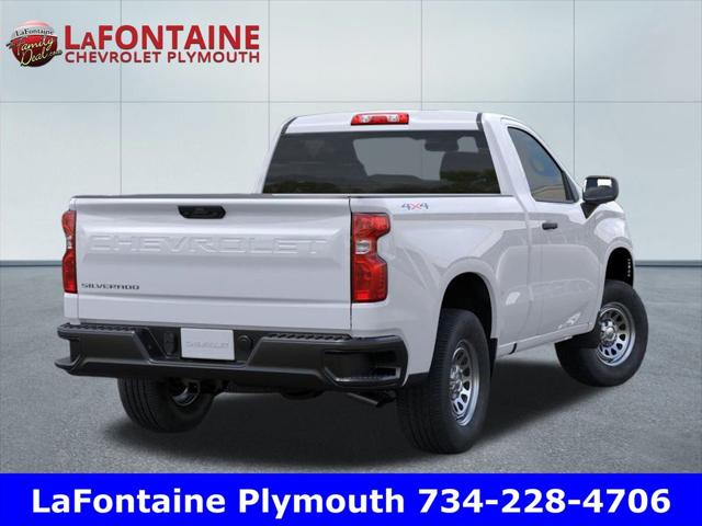 2026 Chevrolet Silverado 1500 4WD Regular Cab Standard Bed WT