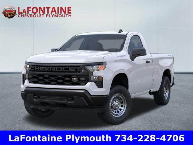 2026 Chevrolet Silverado 1500 4WD Regular Cab Standard Bed WT