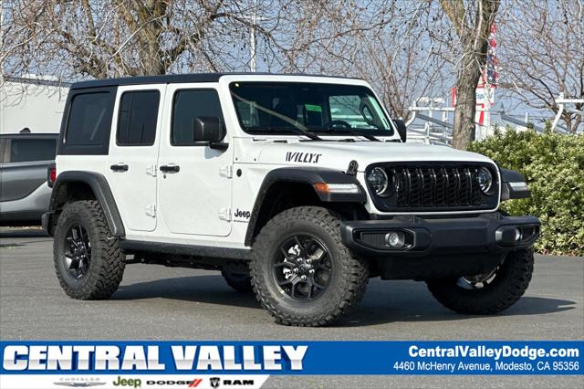 2026 Jeep Wrangler 4-Door Willys 4x4 for sale in Modesto, CA