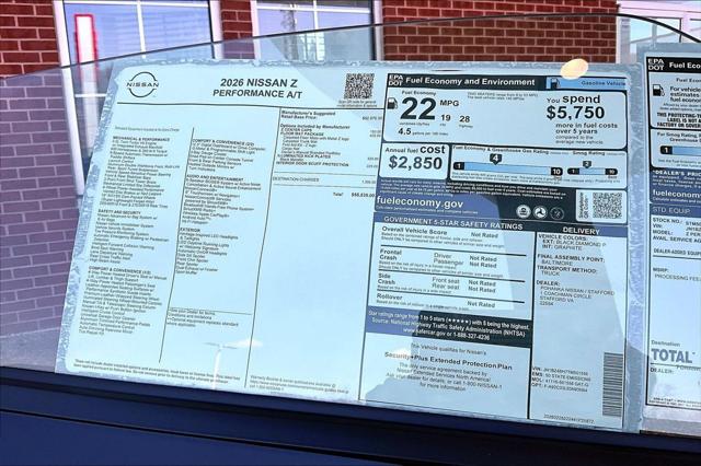 2026 Nissan Z Performance