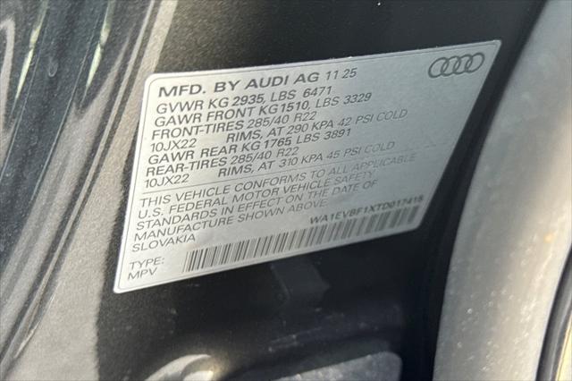 2026 Audi Q8 Premium Plus 55 TFSI quattro Tiptronic