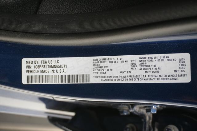 2021 Ram 1500 Laramie Crew Cab 4x2 5'7" Box