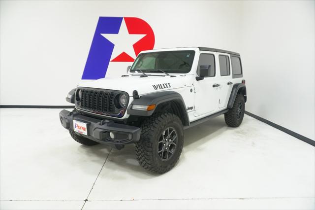 2024 Jeep Wrangler 4-Door Willys 4x4 for sale in Weslaco, TX