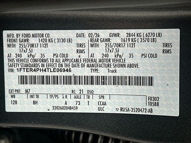 2026 Ford Ranger XL