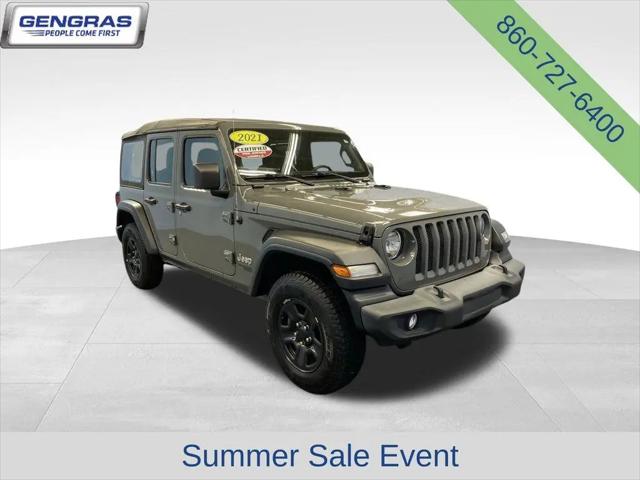 2021 Jeep Wrangler Sport 4x4 for sale in East Hartford, CT