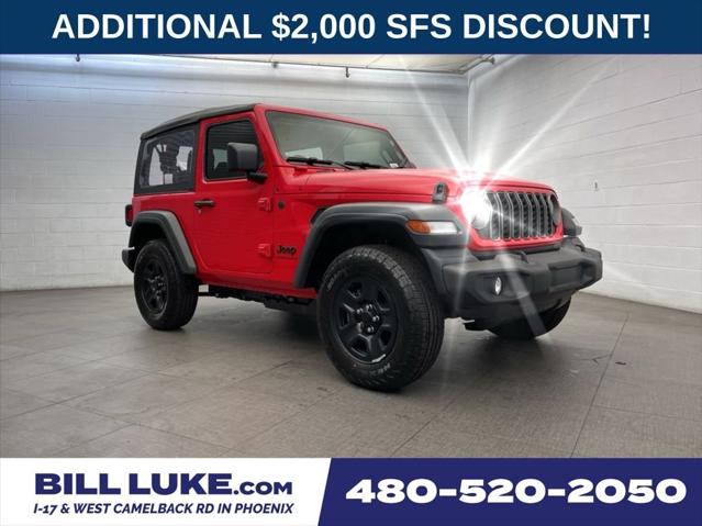 2026 Jeep Wrangler WRANGLER 2-DOOR SPORT 2026 Jeep Wrangler WRANGLER 2-DOOR SPORT