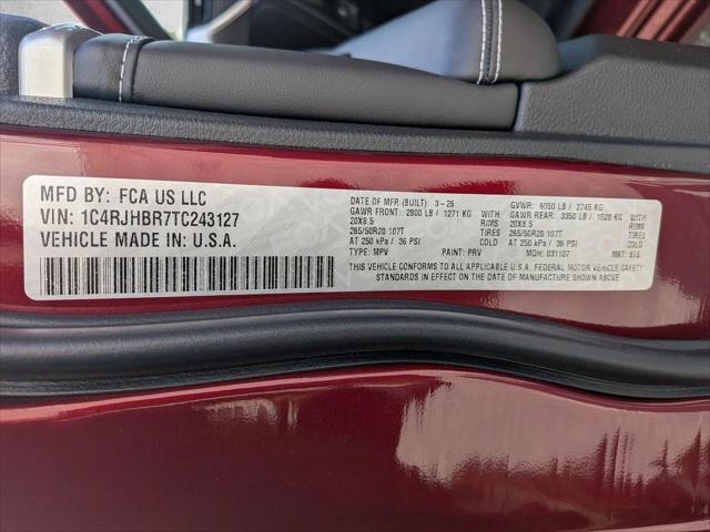 2026 Jeep Grand Cherokee Limited Reserve