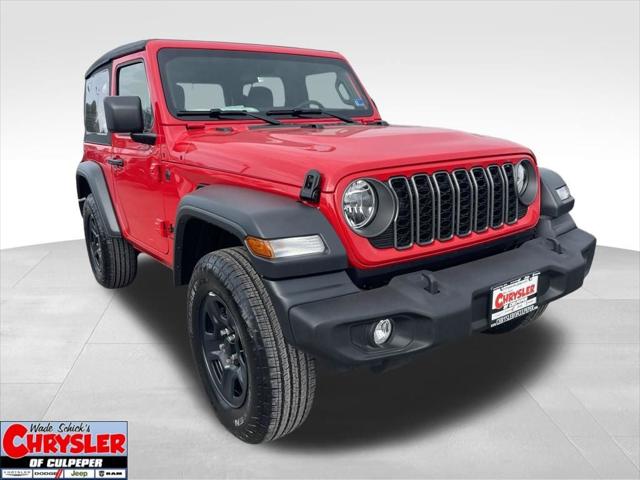 2026 Jeep Wrangler WRANGLER 2-DOOR SPORT 2026 Jeep Wrangler WRANGLER 2-DOOR SPORT