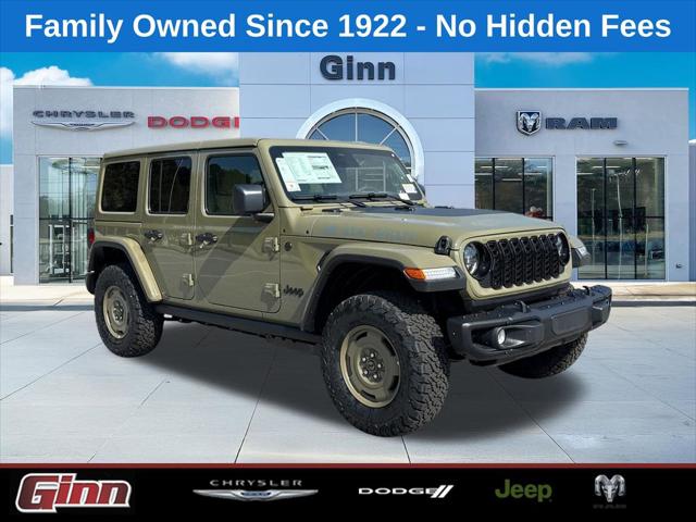 2026 Jeep Wrangler WRANGLER 4-DOOR WILLYS 41 2026 Jeep Wrangler WRANGLER 4-DOOR WILLYS 41
