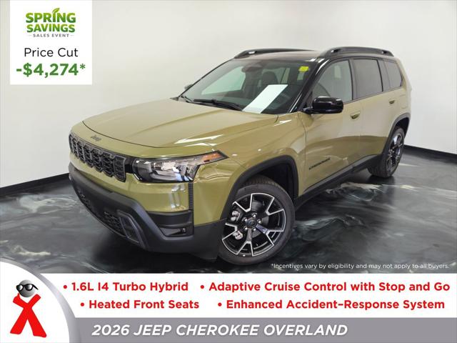 2026 Jeep Cherokee CHEROKEE OVERLAND 4X4 2026 Jeep Cherokee CHEROKEE OVERLAND 4X4