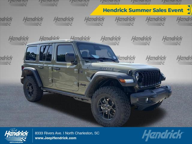 2026 Jeep Wrangler 4-Door Willys 4x4 for sale in North Charleston, SC