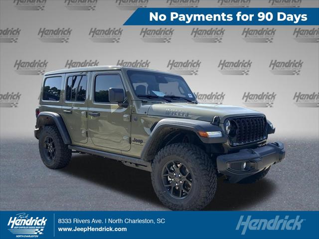 2026 Jeep Wrangler 4-Door Willys 4x4 for sale in North Charleston, SC