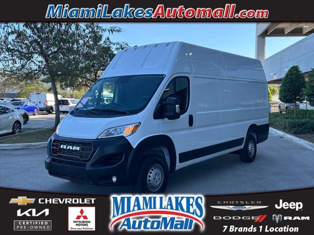 2025 Ram ProMaster Cargo Van Tradesman Super High Roof 159" WB EXT w/Pass Seat for sale in Miami Lakes, FL