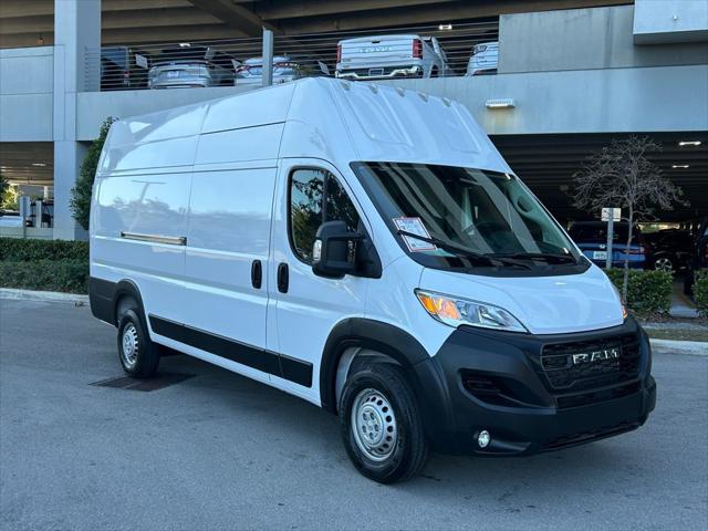 2025 Ram ProMaster Cargo Van Tradesman Super High Roof 159" WB EXT w/Pass Seat