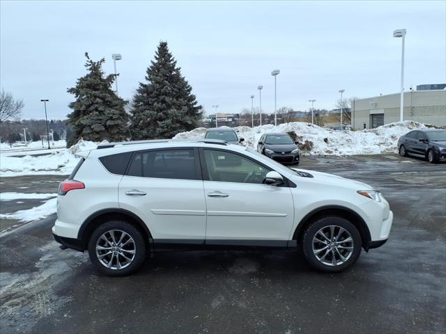 Used 2018 Toyota RAV4 Limited with VIN JTMDFREV4JJ245078 for sale in Burnsville, Minnesota