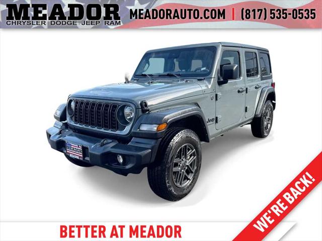 2024 Jeep Wrangler 4-Door Sport S 4x4