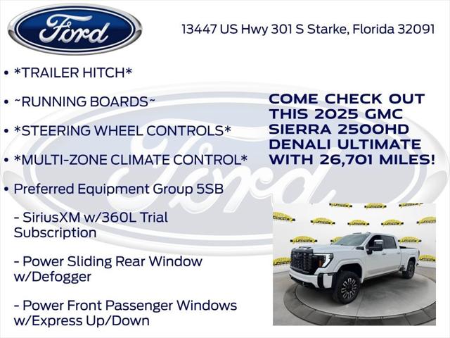 2025 GMC Sierra 2500HD 4WD Crew Cab Standard Bed Denali Ultimate
