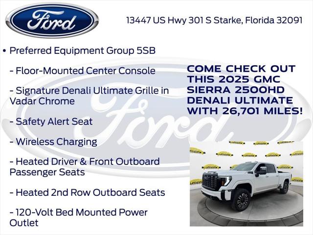 2025 GMC Sierra 2500HD 4WD Crew Cab Standard Bed Denali Ultimate