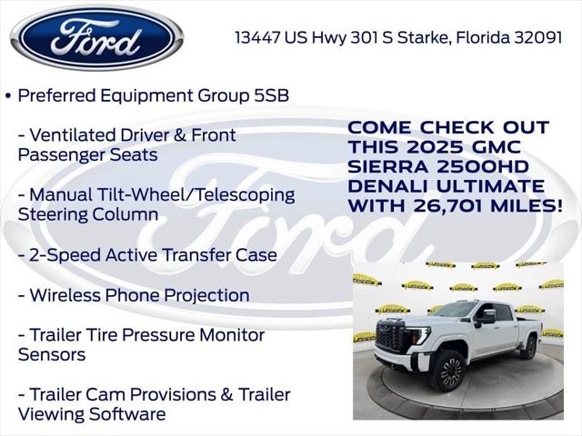 2025 GMC Sierra 2500HD 4WD Crew Cab Standard Bed Denali Ultimate