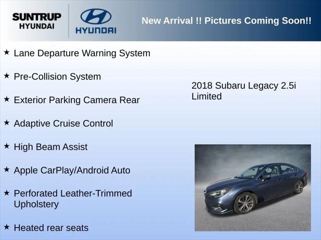 2018 Subaru Legacy 2.5i Limited