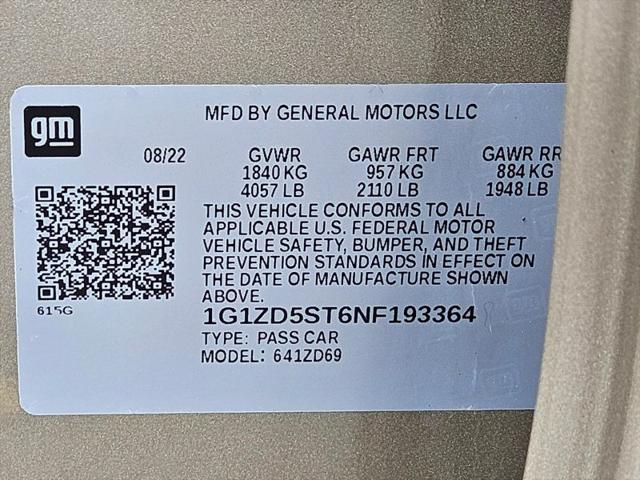 2022 Chevrolet Malibu FWD LT